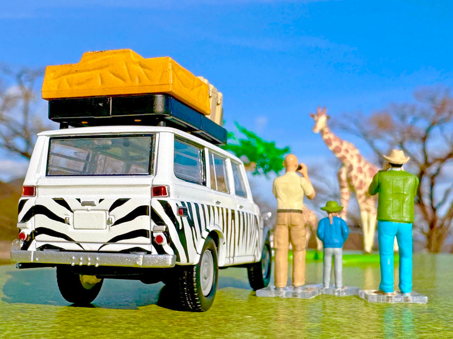 Tomytec Kaiyodo Tomica Vintage 64 Safari Set with Toyota Land Cruiser FJ56V- Japan Figure Store - #1 Bring To You The Best Japanese Goods
