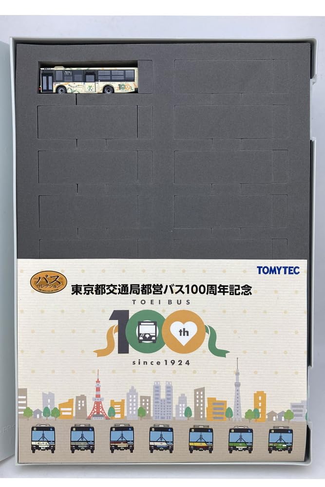 Tomytec Toei Bus 100th Anniversary Model - Tokyo Metropolitan Bureau Edition- Japan Figure Store - #1 Bring To You The Best Japanese Goods