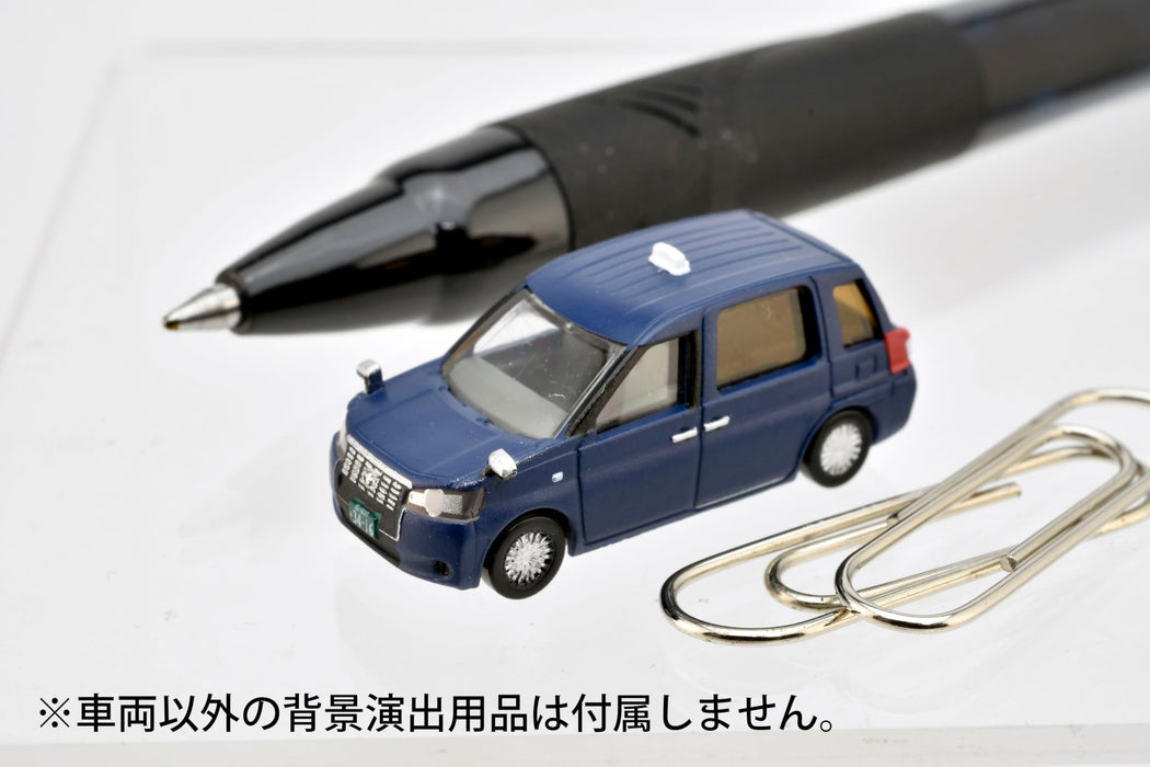 Tomytec Japan Taxi Dark Blue 1/150 Diecast Model Basic Set- Japan Figure Store - #1 Bring To You The Best Japanese Goods