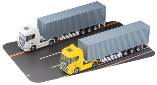 Tomytec Scania Trailer Set B Diorama Supplies | Trecolle Trailer Collection- Japan Figure Store - #1 Bring To You The Best Japanese Goods