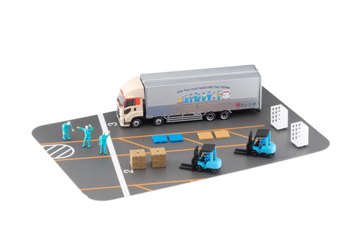 Tomytec Truck Collection Logistics Site Wing Van Set D Kyusobin- Japan Figure Store - #1 Bring To You The Best Japanese Goods