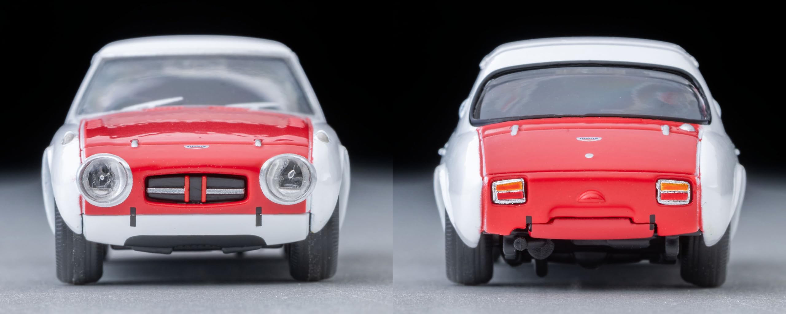 Tomytec Tomica Limited Vintage 1/64 Toyota Sports 800 Custom White/Red Model