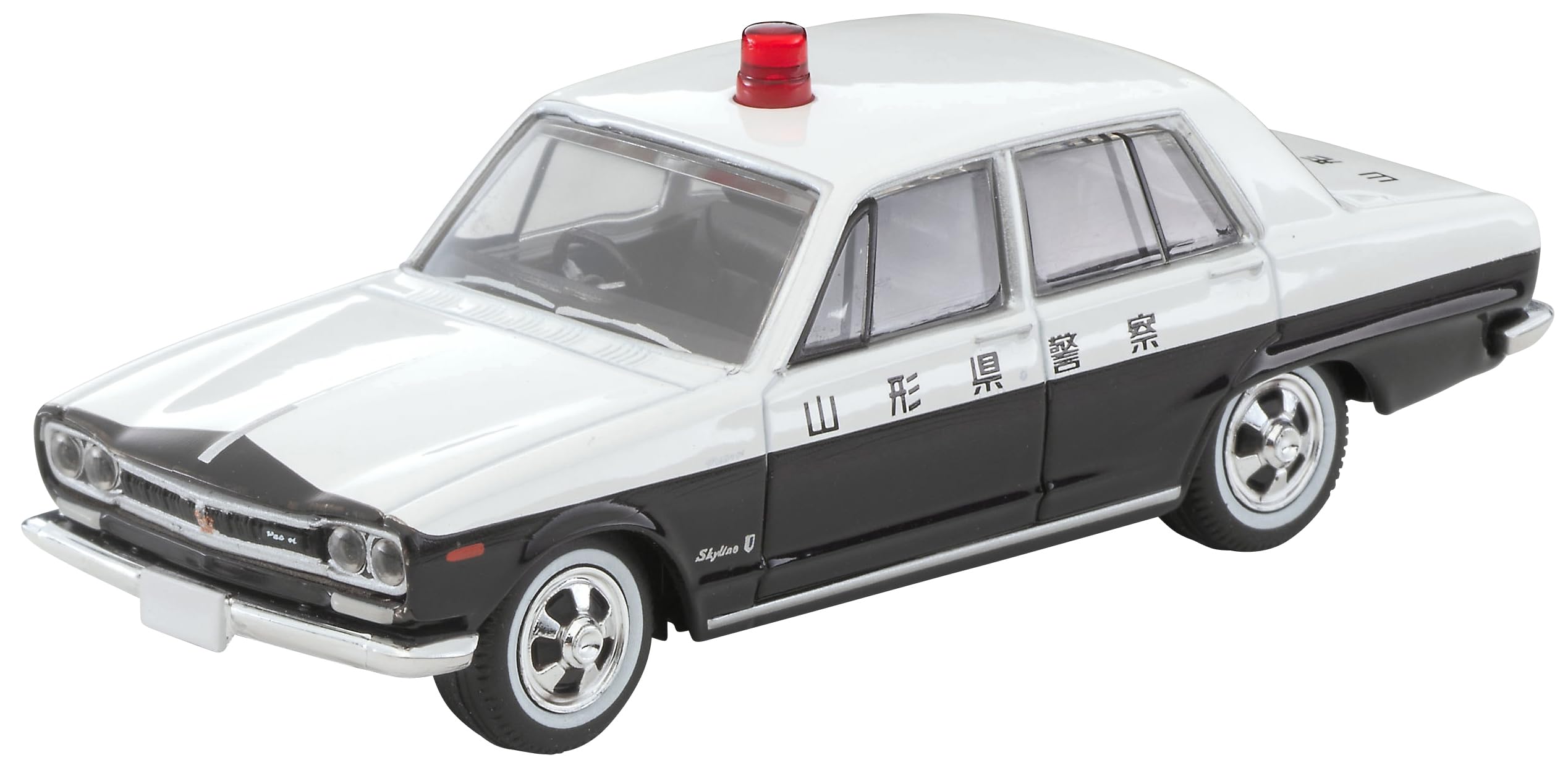 Tomytec Tomica Lv-214A Nissan Skyline 2000 GT Patrol Car 1971 Yamagata Model