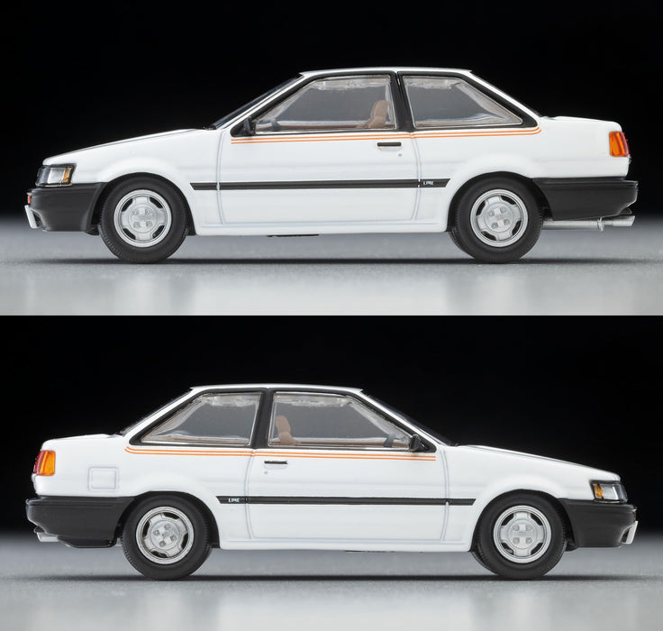 Tomytec 1/64 Toyota Corolla Levin Modèle 1983 Blanc Citron TLV-N284E