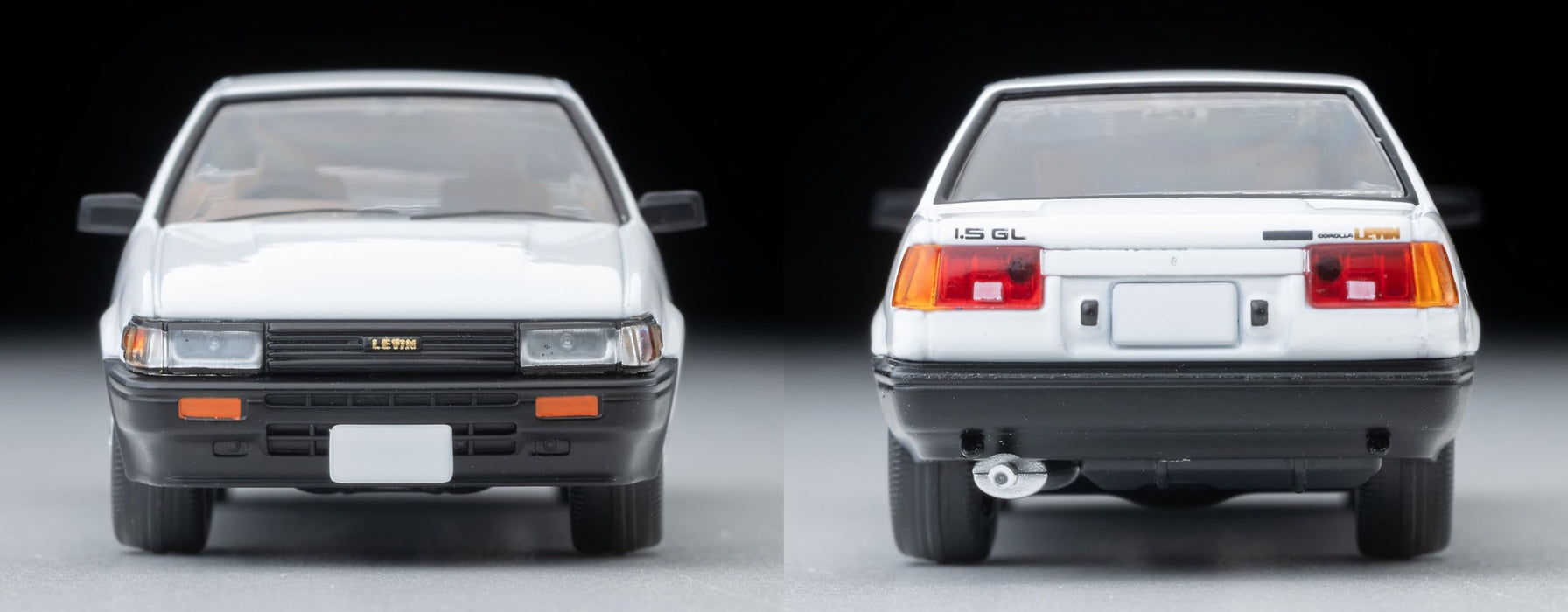 Tomytec 1/64 Toyota Corolla Levin Modèle 1983 Blanc Citron TLV-N284E