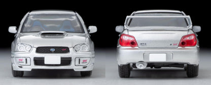 Tomytec Tomica Limited Vintage Neo 1/64 Subaru Impreza WRX STI Silver 2003