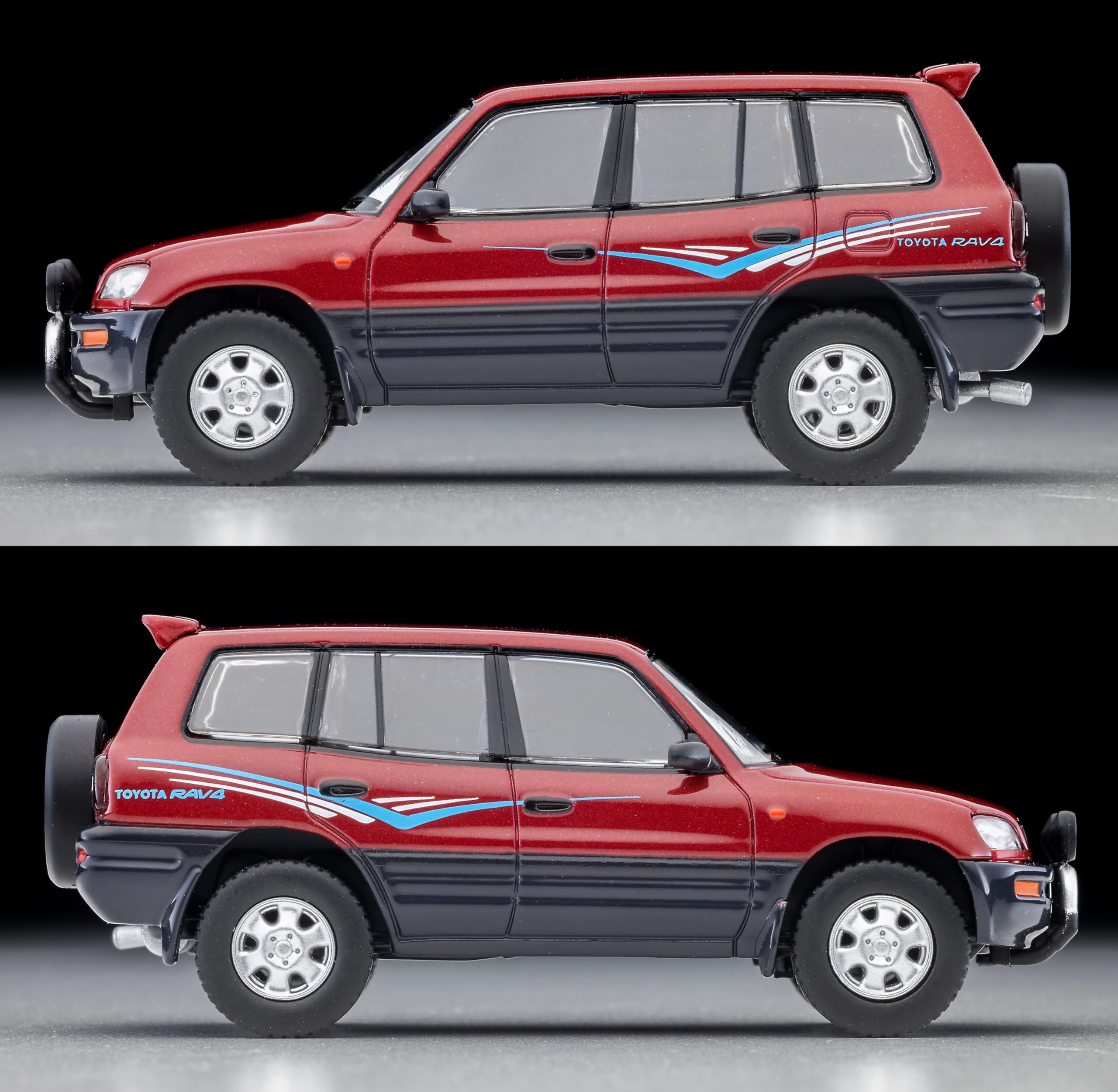 Tomytec Tomica Limited Vintage Neo 1/64 Toyota RAV4L V 1995 Wine Gray Model