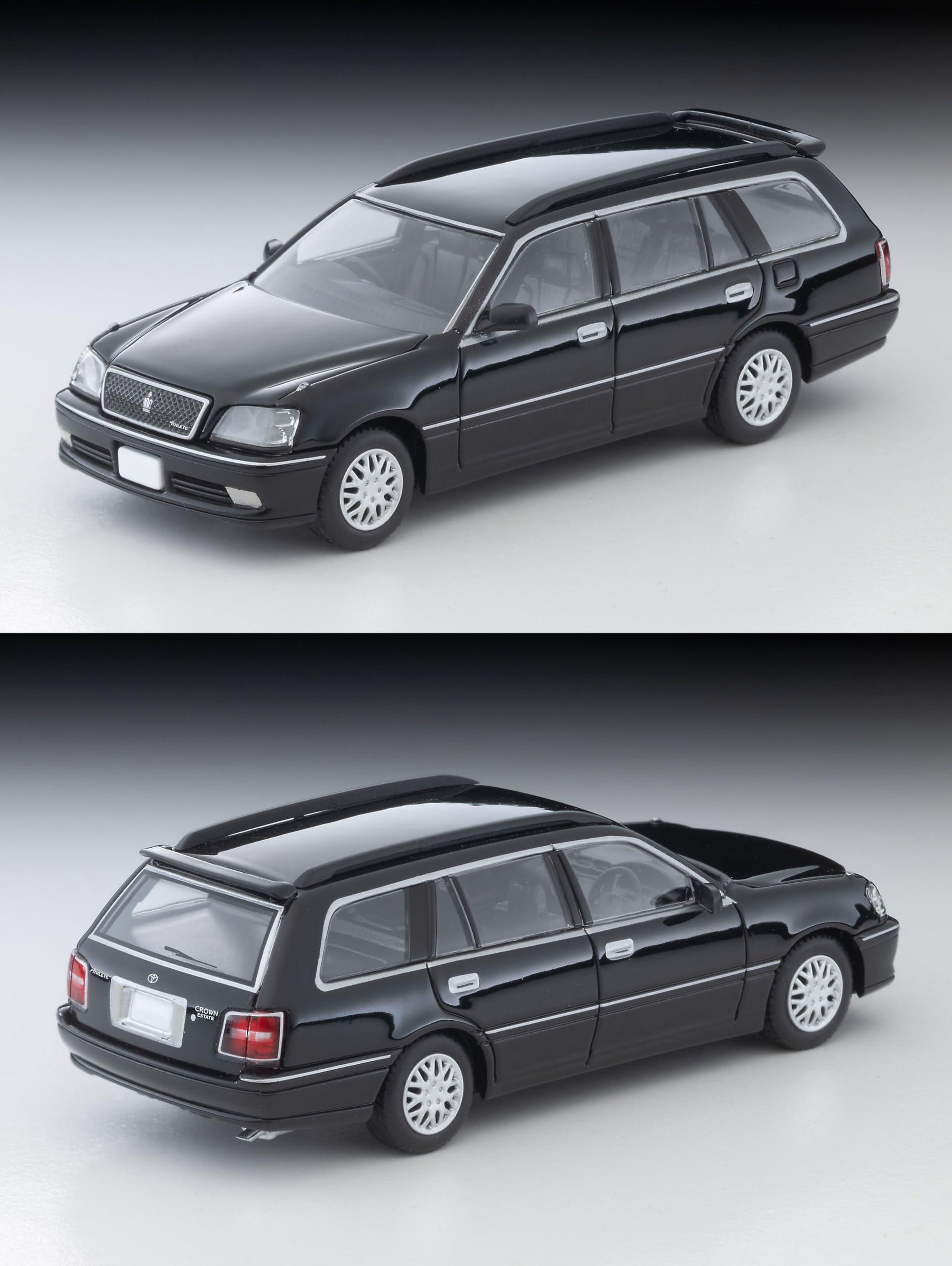 Tomytec Tomica Limited Vintage Neo 1/64 Toyota Crown Estate 2001 Black Model