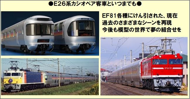 Tomytec Tomix HO Gauge JR EF81 Double-Headed Electric Locomotive HO-2040