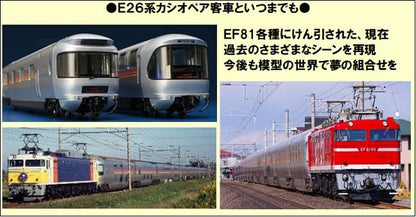 Tomytec Tomix HO Gauge JR EF81 Electric Locomotive Prestige Model HO-2533