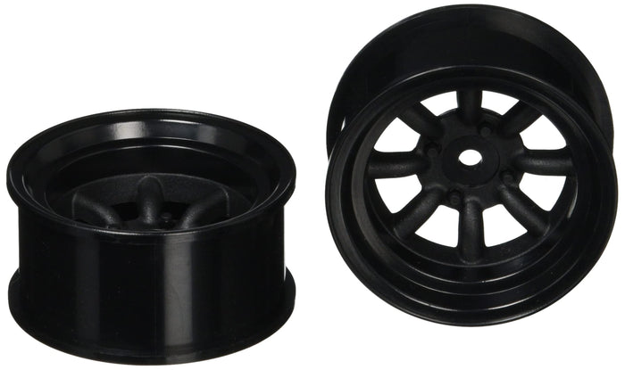 Tamiya Top Line Rs Watanabe Eight Spoke Wheels Black 10 Offset Wat-100Bk- Japan Figure Store - #1 Bring To You The Best Japanese Goods