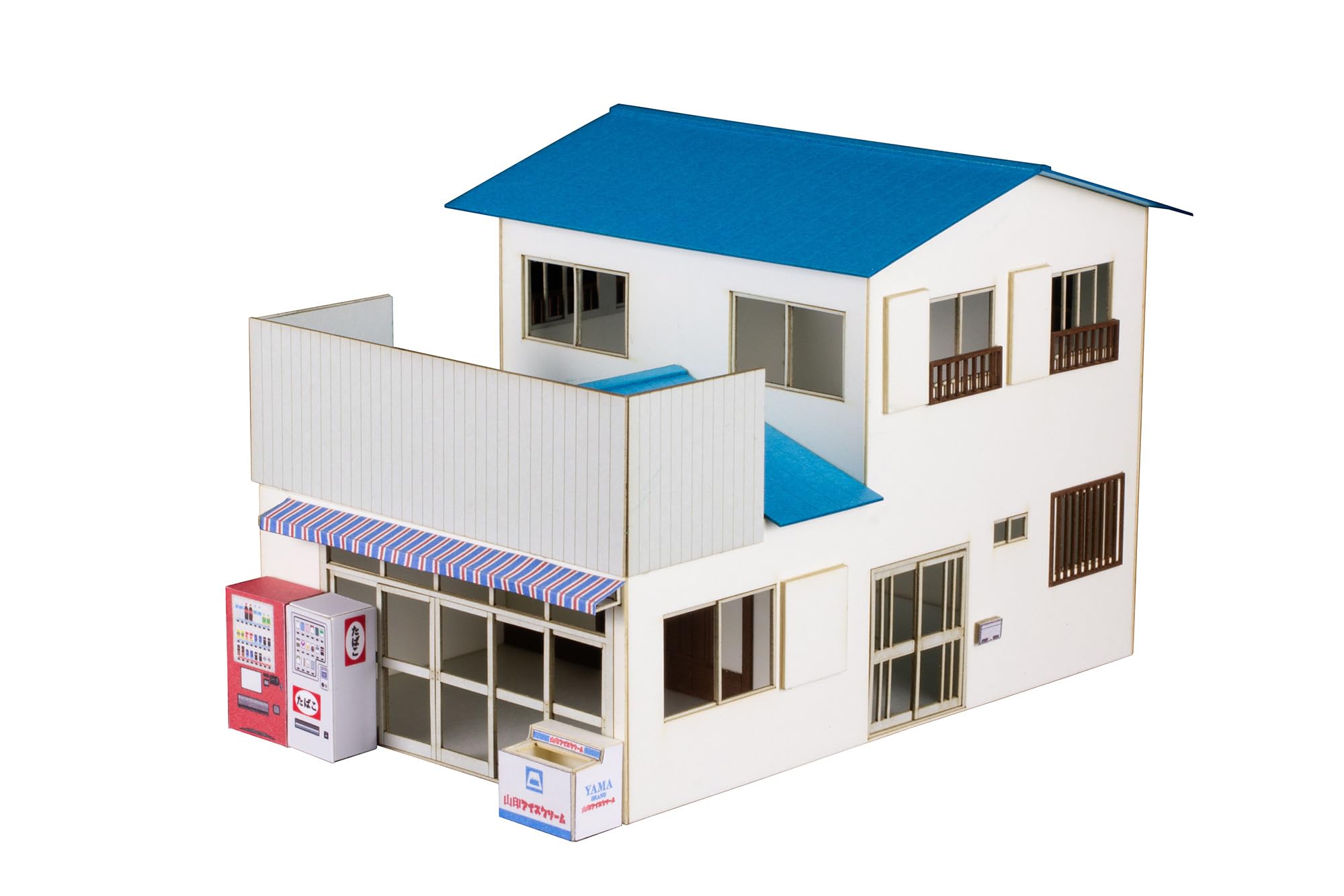 Plum Town Corner Accessory Series 1/80 Paper Kit - General Store Japan Official- Japan Figure Store - #1 Bring To You The Best Japanese Goods