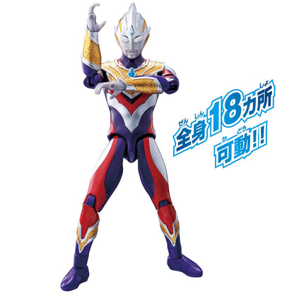 Bandai Ultraman Trigger Multi Type Action Figure Collectible Toy