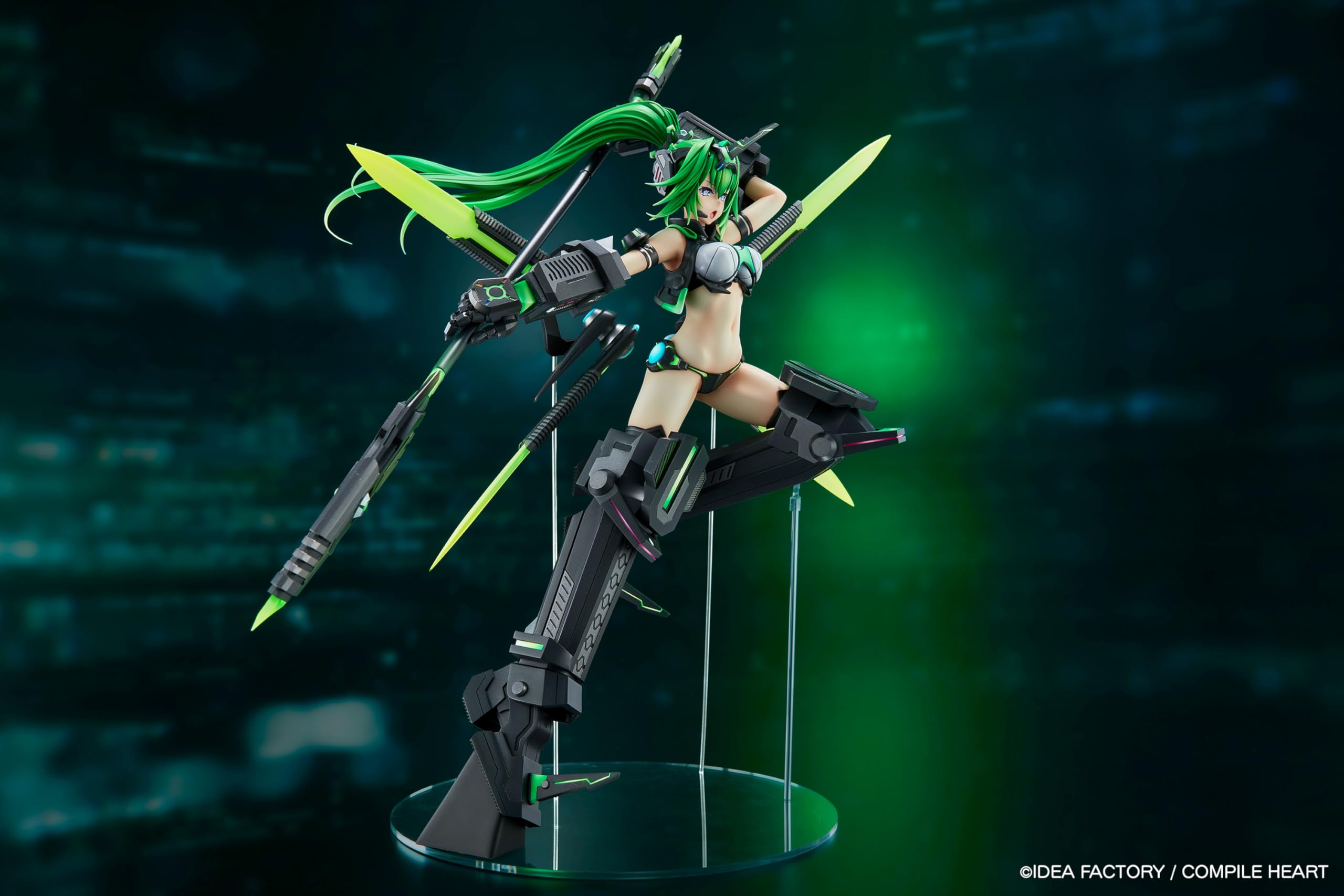 Vertex Megadimension Neptunia Vii Next Green 1/7 Scale PVC Figure