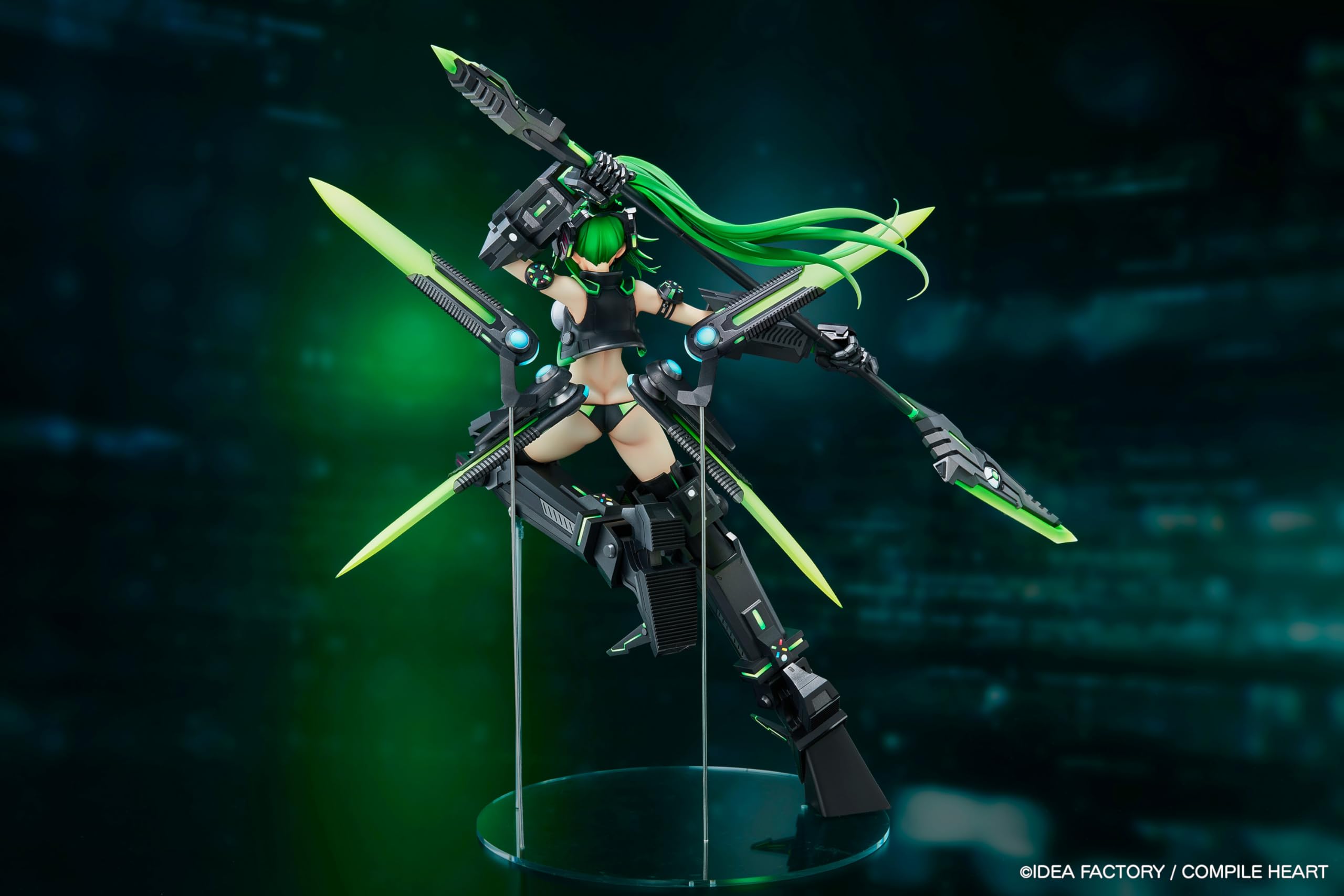 Vertex Megadimension Neptunia Vii Next Green 1/7 Scale PVC Figure