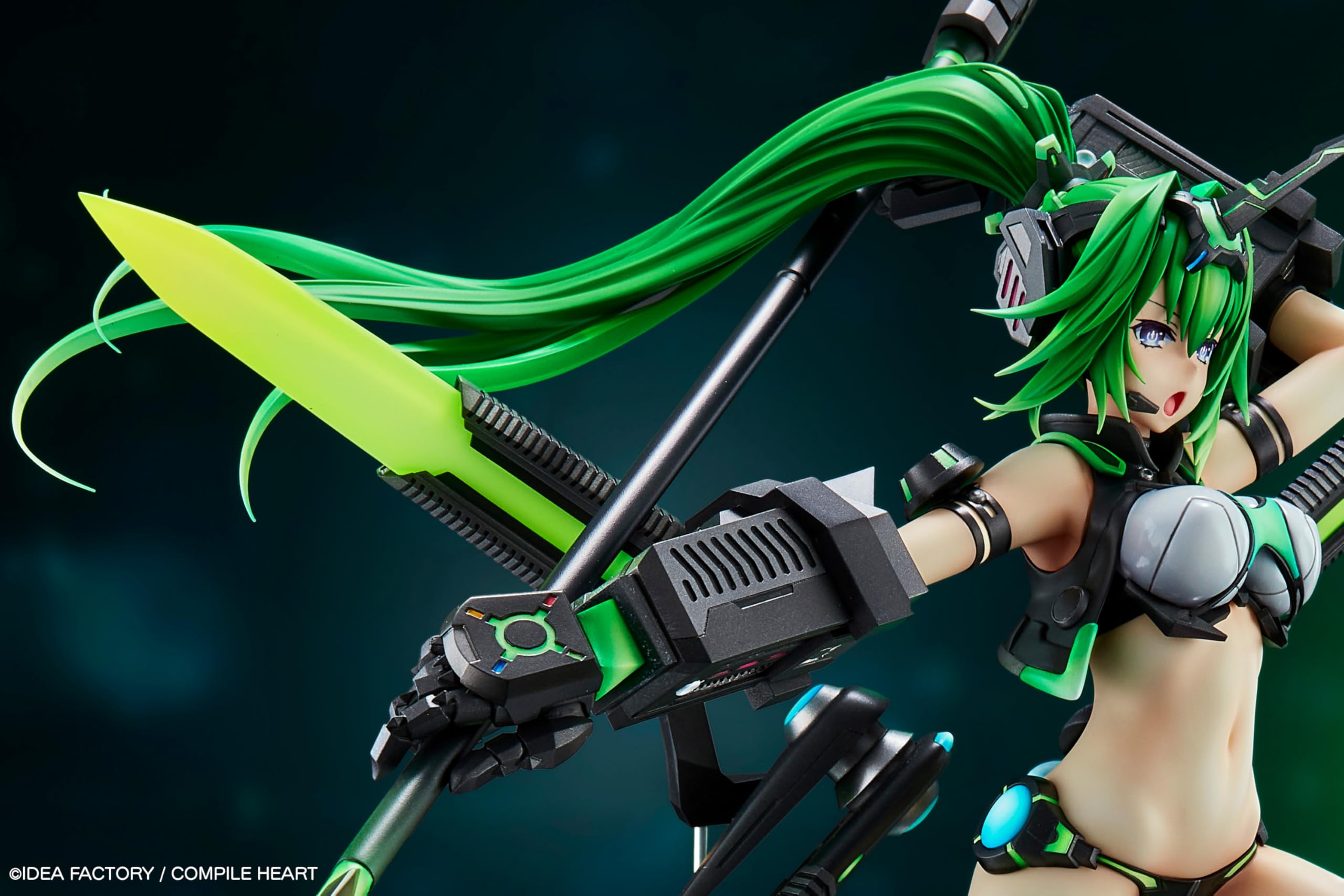 Vertex Megadimension Neptunia Vii Next Green 1/7 Scale PVC Figure