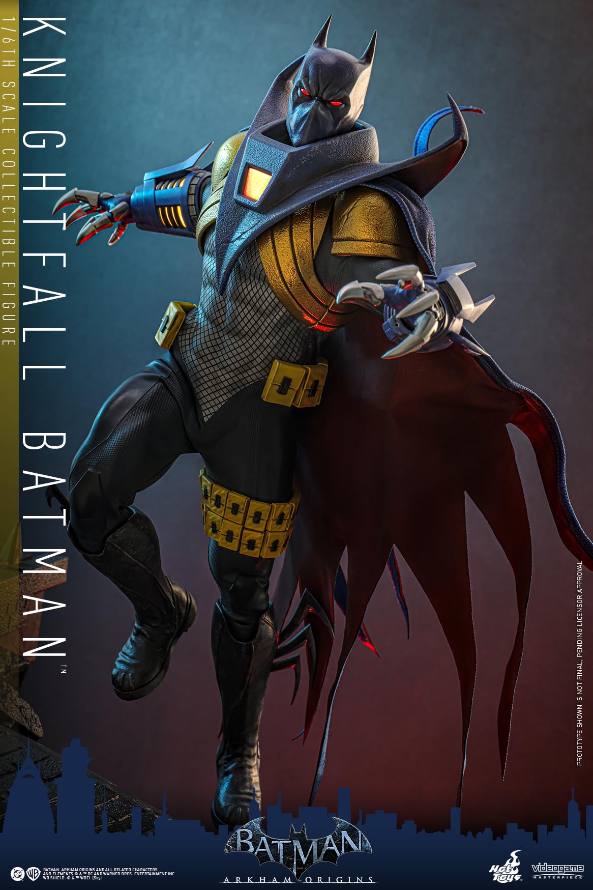 Hot Toys Batman: Arkham Origins Knightfall 1/6 Scale Figure - Video Game Masterpiece