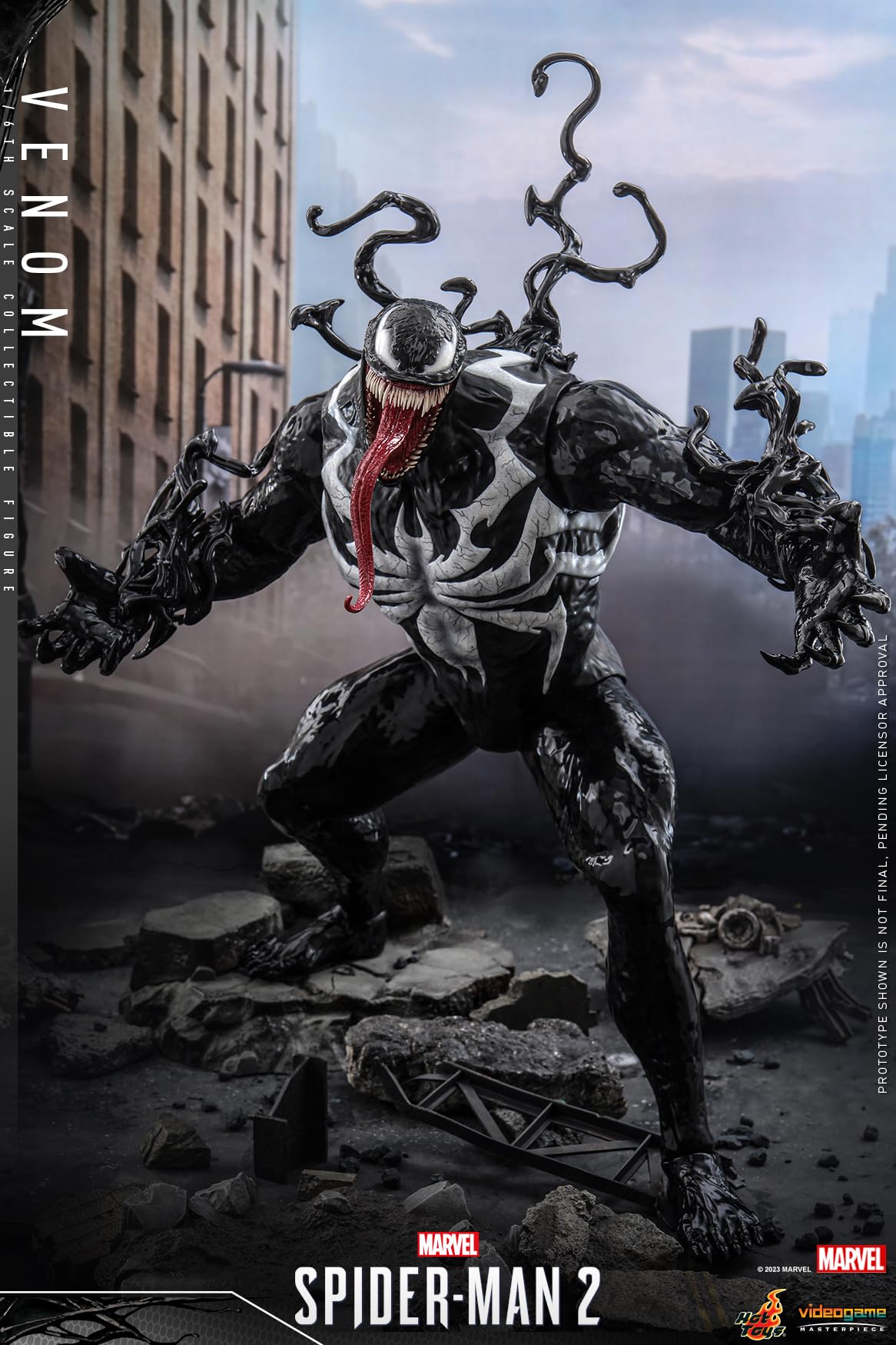 Hot Toys Video Game Marvel Spider-Man 2 Venom 1/6 Scale Action Figure