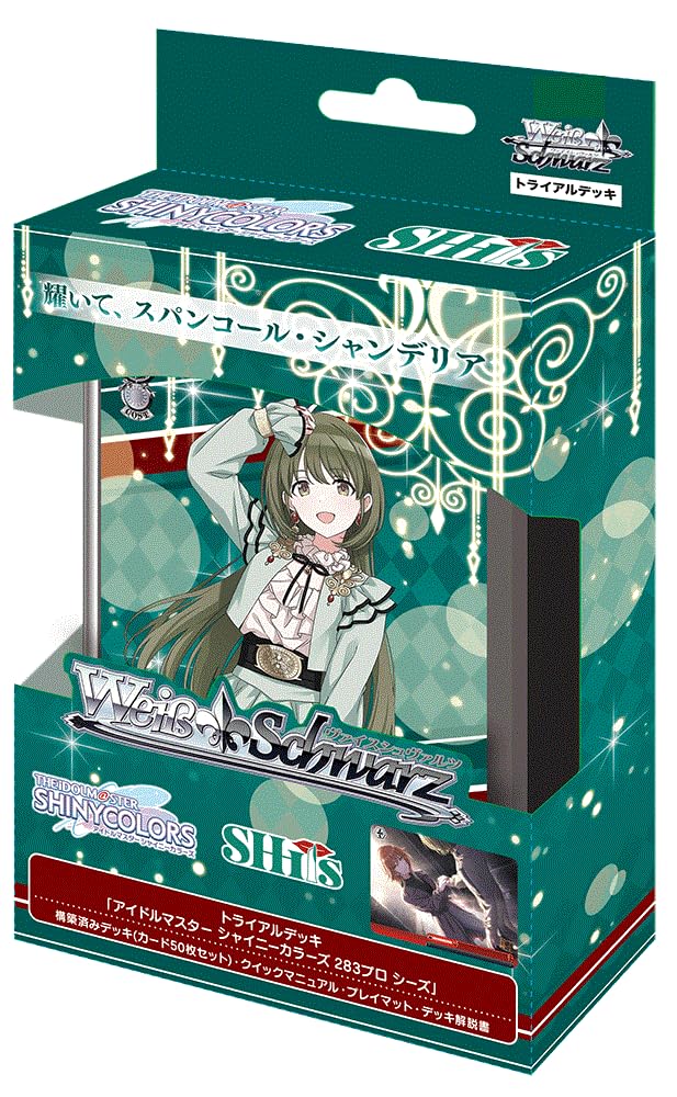 Bushiroad Weiss Schwarz Trial Deck Idolmaster Shiny Colors 283 Pro Edition