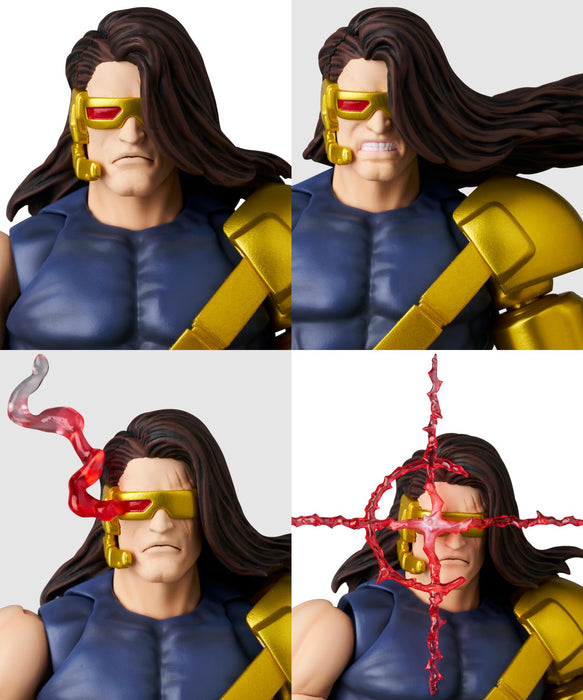 Medicom Toy X-Men Cyclops Mafex 250 Age of Apocalypse Version Action Figure- Japan Figure Store - #1 Bring To You The Best Japanese Goods