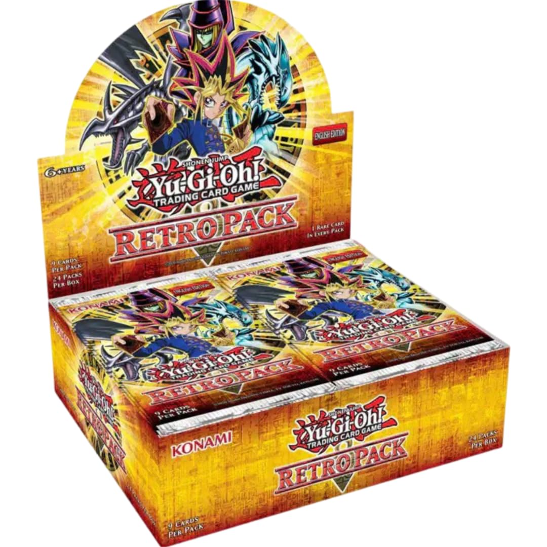 Konami Digital Entertainment Yu-Gi-Oh! Retro Pack 2024 TCG Booster Box- Japan Figure Store - #1 Bring To You The Best Japanese Goods