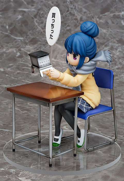 Klockworx Yurucamp Shima Rin 17 Scale Figure Look What I Bought Version- Japan Figure Store - #1 Bring To You The Best Japanese Goods