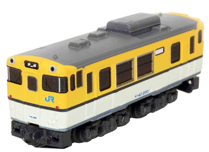 Rokuhan Z Gauge Shorty Kiha 40 Model Diesel Train Car - Hiroshima Color- Japan Figure Store - #1 Bring To You The Best Japanese Goods