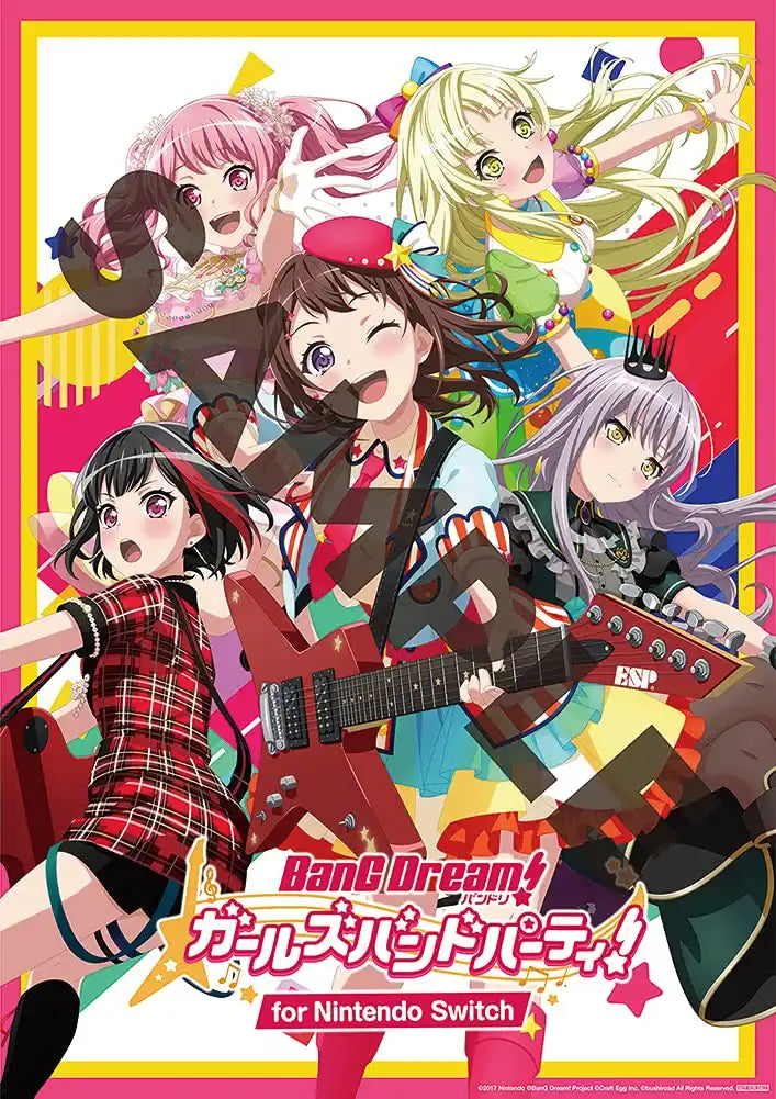 Bushiroad Bang Dream! Girls Band Party Game for Nintendo Switch with Exclusive Digital Wallpaper Set- Japan Figure Store - #1 Bring To You The Best Japanese Goods