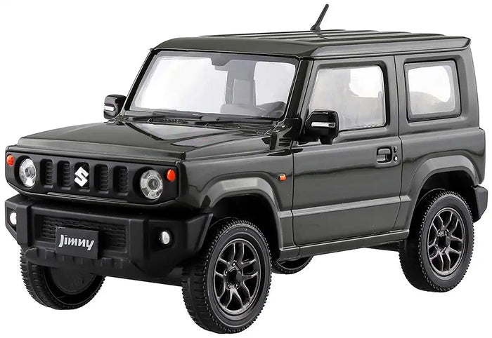 AOSHIMA 57773 08-B Suzuki Jimny Jungle Green 1/32 Scale Pre-Painted Snap-Fit Kit- Japan Figure Store - #1 Bring To You The Best Japanese Goods