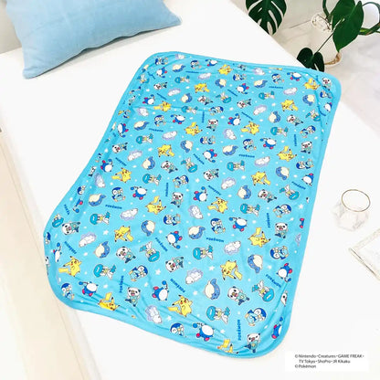 Killer Pokemon Cooling Lap Blanket 70x100cm Pikachu Blue- Japan Figure Store - #1 Bring To You The Best Japanese Goods