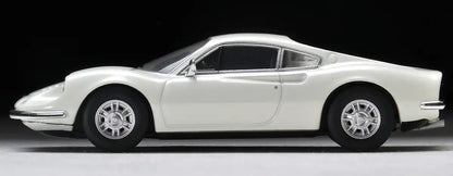 Takara Tomy Tomica Limited Vintage 1/64 Tlv Dino 246Gt White Japanese Completed Car Models- Japan Figure Store - #1 Bring To You The Best Japanese Goods