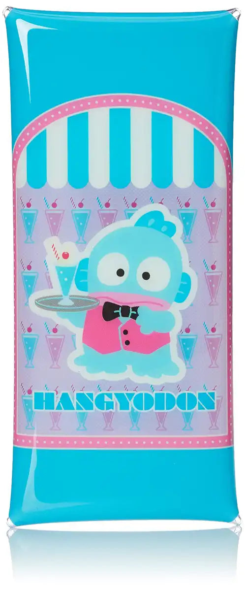 Sanrio Hangyodon Clear Large Pencil Case and Accessory Case- Japan Figure Store - #1 Bring To You The Best Japanese Goods