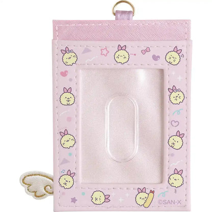 San-X Pb70701 Sumikko Gurashi Angel Ebiten Idol Pass Case with Reel- Japan Figure Store - #1 Bring To You The Best Japanese Goods