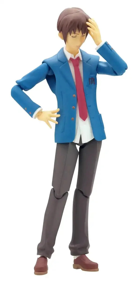Max Factory Figma Haruhi Suzumiya Kyon Uniform Ver The Melancholy Series- Japan Figure Store - #1 Bring To You The Best Japanese Goods