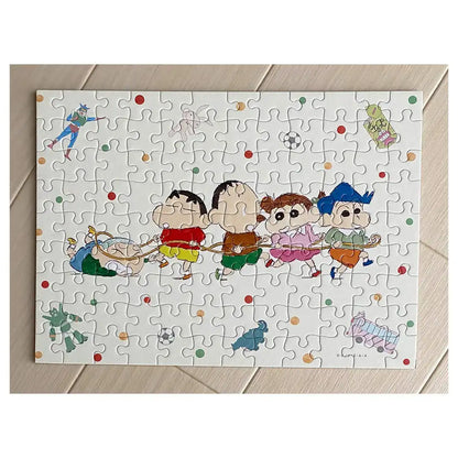 APPLEONE Kyst2889Em Jigsaw Puzzle Crayon Shin-Chan Kasukabe Defense Corps 108 Pieces- Japan Figure Store - #1 Bring To You The Best Japanese Goods