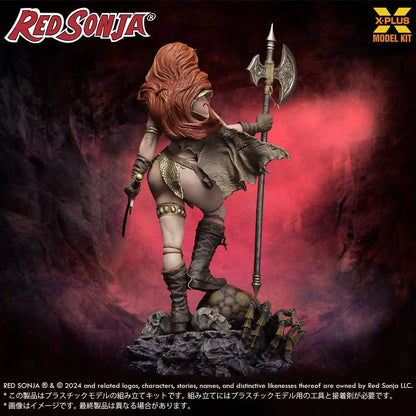 X-Plus 1/8 Scale Red Sonja Model Kit Plastic Model for Collectors- Japan Figure Store - #1 Bring To You The Best Japanese Goods