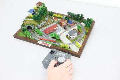 Rokuhan Z Gauge Wall Mount S071-2 Railway Model Set- Japan Figure Store - #1 Bring To You The Best Japanese Goods
