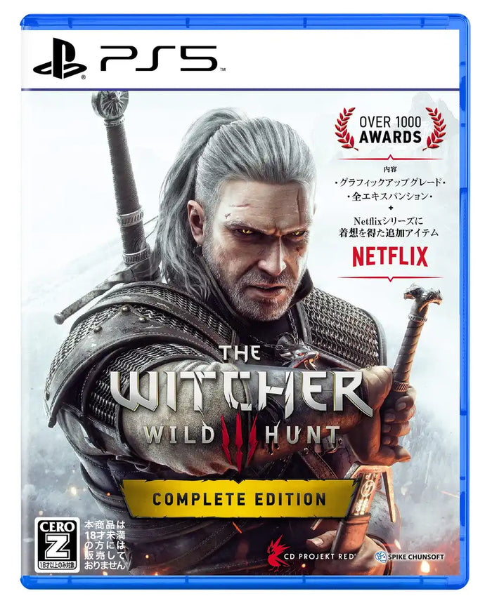 SPIKE CHUNSOFT The Witcher 3: Wild Hunt Complete Edition For Sony Playstation Ps5- Japan Figure Store - #1 Bring To You The Best Japanese Goods