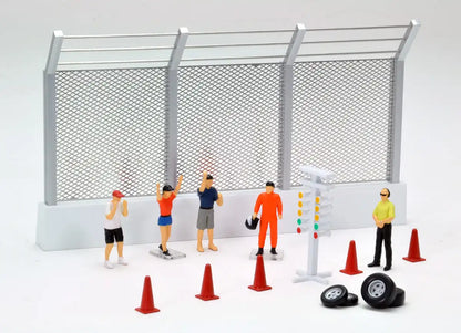 Tomytec Geocolle 64 Drag Race Car Set 1/64 Partially Assembled ABS/PVC Painted Doll Accessories- Japan Figure Store - #1 Bring To You The Best Japanese Goods