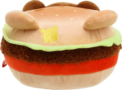 San-X Collect Stuffed Hamburger (Chairoikoguma) Mf90701- Japan Figure Store - #1 Bring To You The Best Japanese Goods