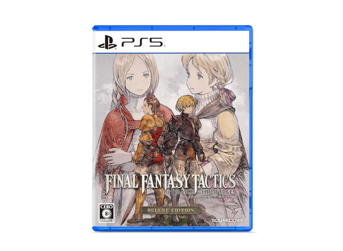 Square Enix Final Fantasy Tactics Ivalice Chronicles Deluxe PS5 avec autocollant bonus