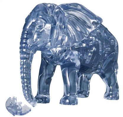 Beverly Crystal 3D Puzzle 50178 Elephant Jp Animal 3D Puzzles Crystal Jigsaw Puzzle- Japan Figure Store - #1 Bring To You The Best Japanese Goods