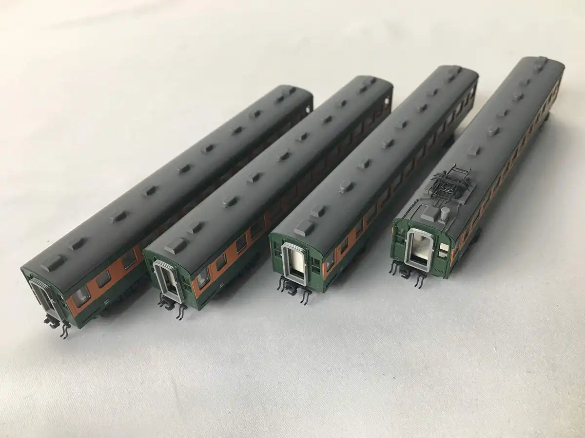 Kato N Gauge 80 Series 4-Car Set 10-380 Tokai/Hiei Semi-Express Railway Model Train- Japan Figure Store - #1 Bring To You The Best Japanese Goods