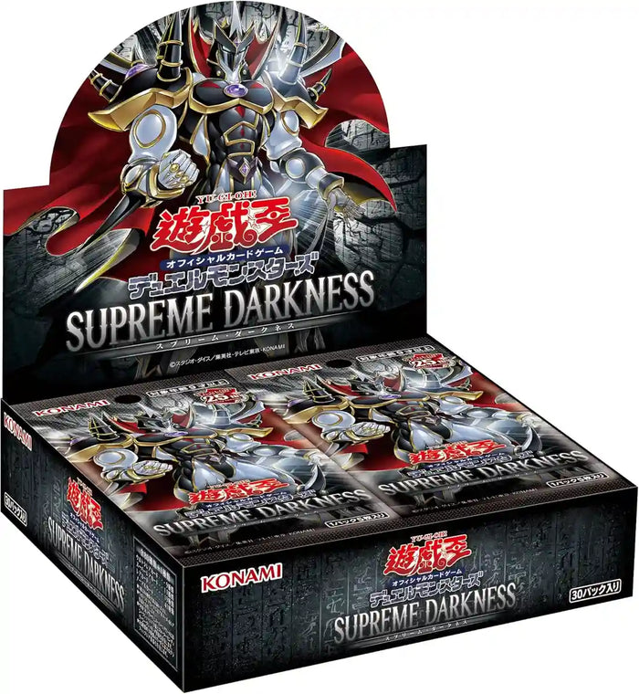 Konami Yu-Gi-Oh! Duel Monsters Supreme Darkness Booster Box Box Japan TCG- Japan Figure Store - #1 Bring To You The Best Japanese Goods