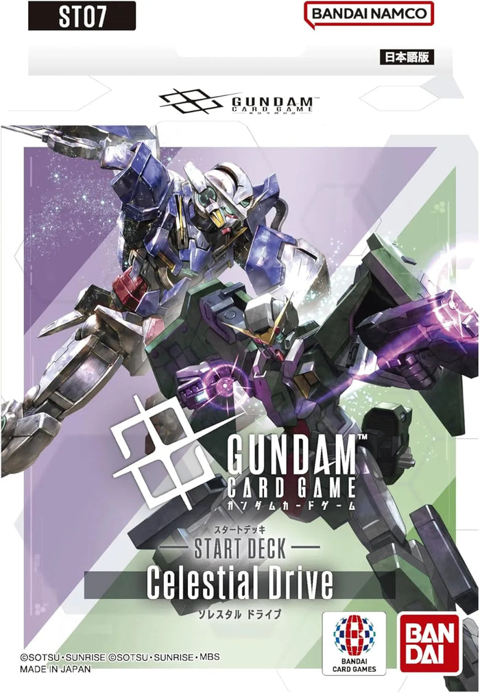 BANDAI Gundam Card Game Start Deck Celestial Drive Edition ST07