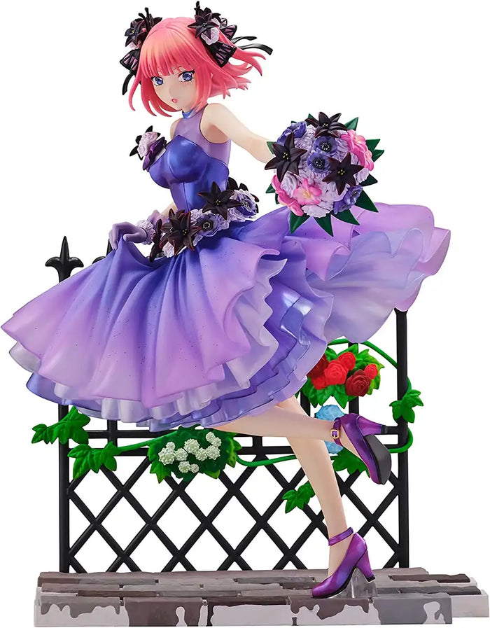 Estream Eiga Gotoubun No Hanayome Nakano Nino 1/7 Floral Dress Figure- Japan Figure Store - #1 Bring To You The Best Japanese Goods