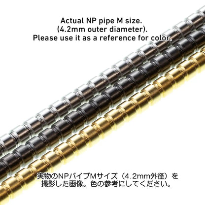HIQPARTS Np Pipe Silver Size M 20Pieces- Japan Figure Store - #1 Bring To You The Best Japanese Goods