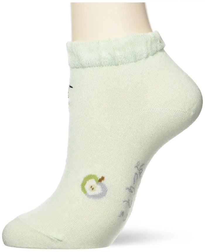 Sanrio Mint Green Women's Socks 23-25cm 3763583- Japan Figure Store - #1 Bring To You The Best Japanese Goods