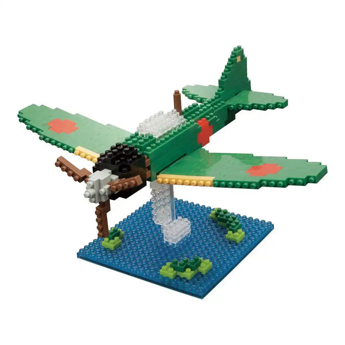 KAWADA Nbm-002 Nanoblock Mitsubishi A6M Zero- Japan Figure Store - #1 Bring To You The Best Japanese Goods