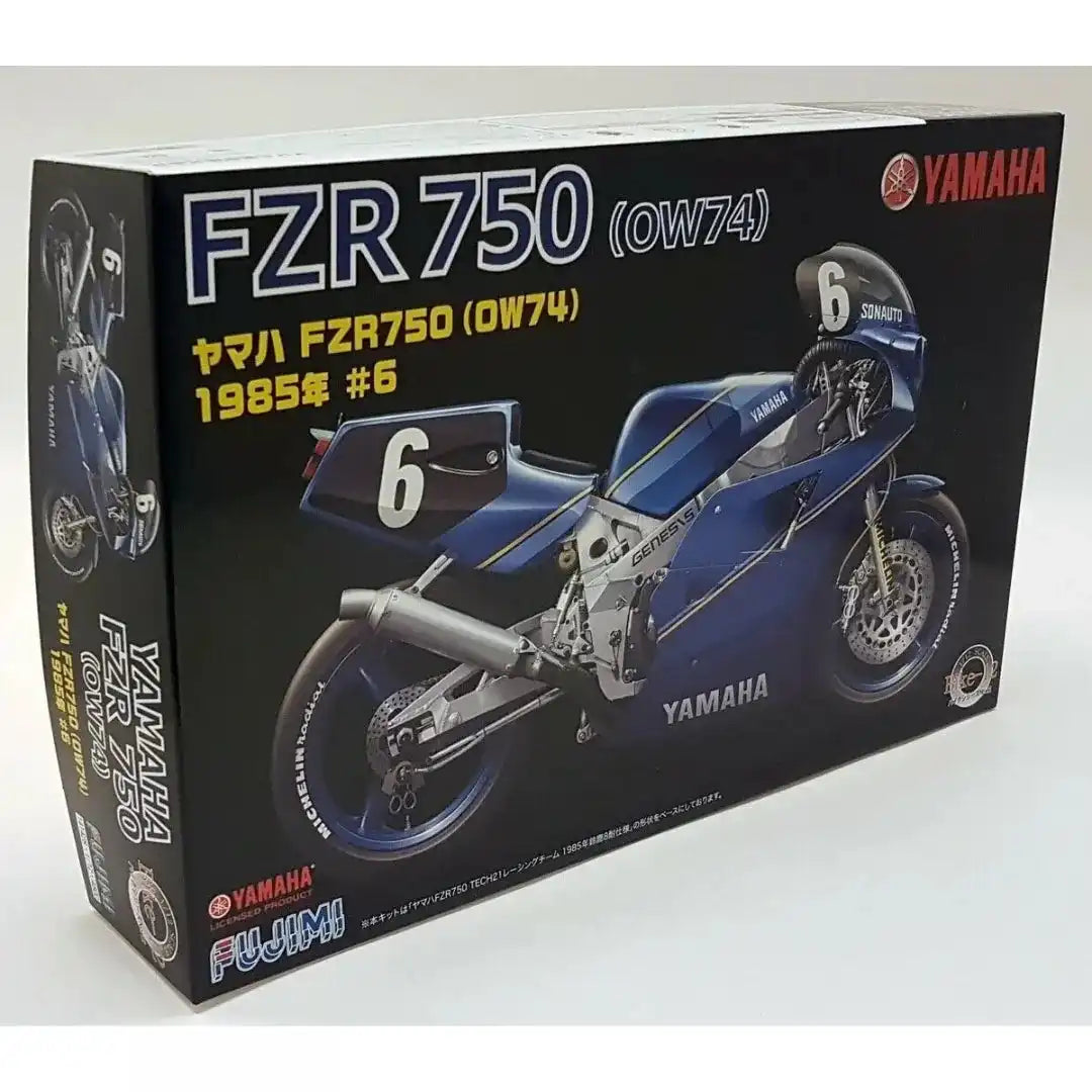 Fujimi 1/12 Bike No.12 Yamaha Fzr750 Ow74 1985 #6 Plastic Model Kit- Japan Figure Store - #1 Bring To You The Best Japanese Goods